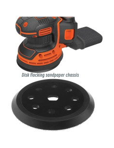 Almohadilla de Lijado ECSiNG 125mm Compatible Black & Decker 2