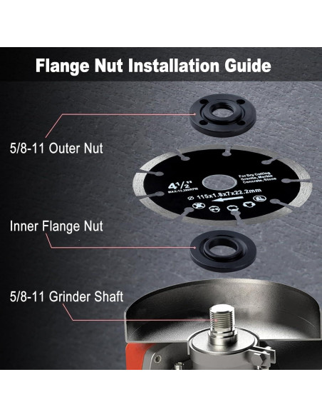 Llave de Grano Ajustable GOLD DEER con 6 Tuercas de Bloqueo