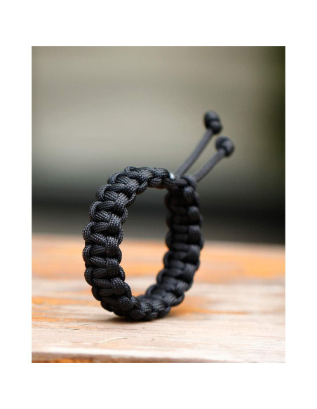 Pulseras de Supervivencia Jewever Paracord Ajustables Juego de 2