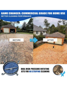 Limpiador de Superficies MEKOH 20'' para Limpiadora 4500 PSI 2