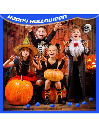 30 Bolas de Estrés Cerebral Jenaai 7 cm Alivio de Ansiedad Azul