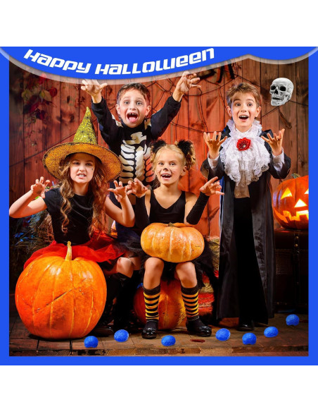 30 Bolas de Estrés Cerebral Jenaai 7 cm Alivio de Ansiedad Azul