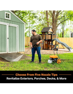 Lavadora a Presión Eléctrica LawnMaster LT2100B 2300 PSI 1.2 GPM 2