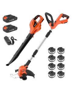 Cortadora de Maleza Inalámbrica MAXLANDER 20V 30.48cm + Soplador