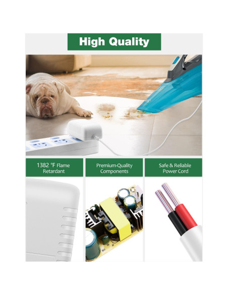 Cargador de Reemplazo 15V Black & Decker 90627870 6FT