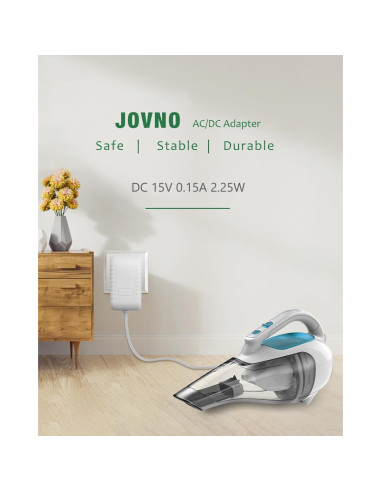 Cargador de Reemplazo 15V Black & Decker 90627870 6FT