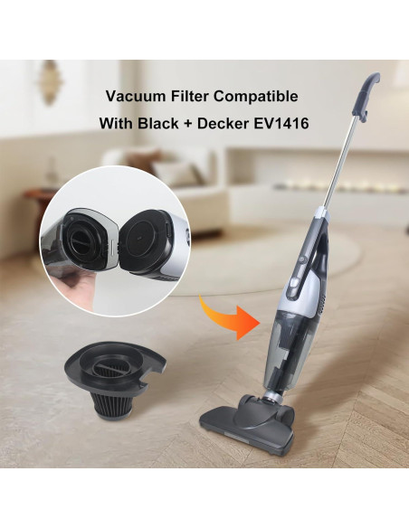 Filtro de Reemplazo CPAI para Aspiradora Black Decker EV1416