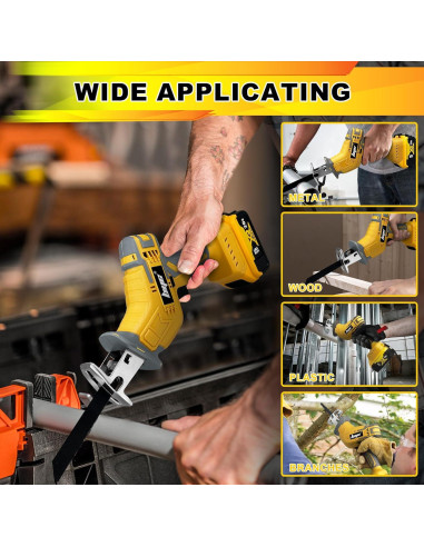 Sierra Recíproca Inalámbrica RAYLEEY 20V MAX 3500 SPM