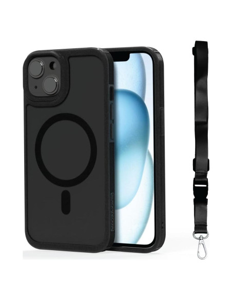 Funda BLACK+DECKER para iPhone 14 Pro Max, Protección Militar, Negro