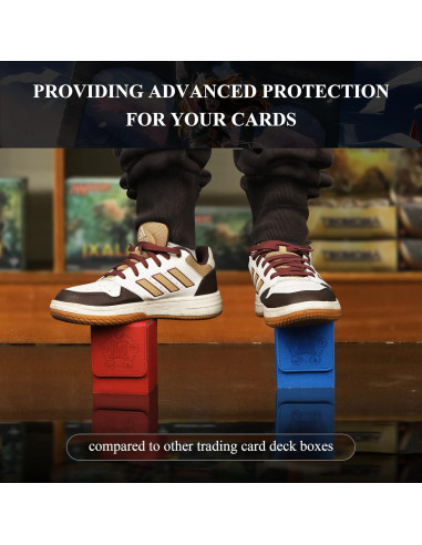 Caja de Almacenamiento para Cartas TCGUARD Negra 100+ Cartas