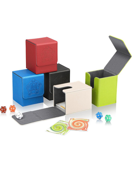 Caja de Almacenamiento para Cartas TCGUARD Negra 100+ Cartas