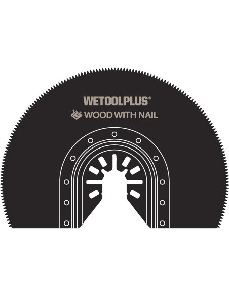 Kit de Hojas Oscilantes WETOOLPLUS DWA4216 - 10 Piezas