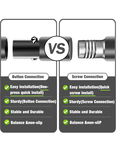 Kit de barra de pilates Bbtops con bandas de resistencia 6 en 1