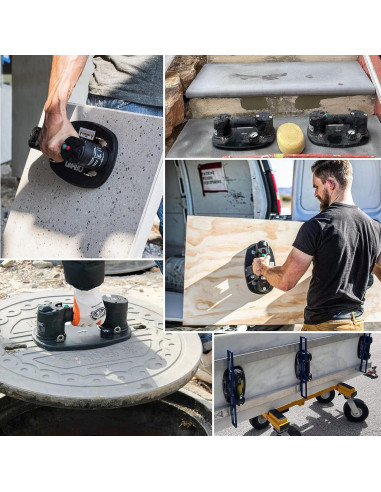 Aspirador Eléctrico Grabo Nemo con Ventosa 170 kg Batería