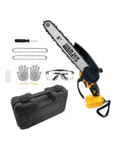 Sierra de Cadena Mini Inalámbrica SavvyMate 8" Batería 1280W