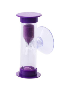 Reloj de Arena de Plástico 3 Minutos con Ventosa DPWOUM