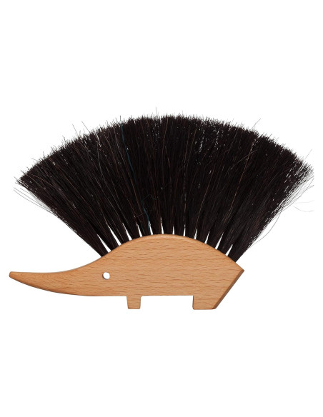 Cepillo de Mesa Erizo REDECKER - Cerdas de Caballo Natural 11.4x14cm