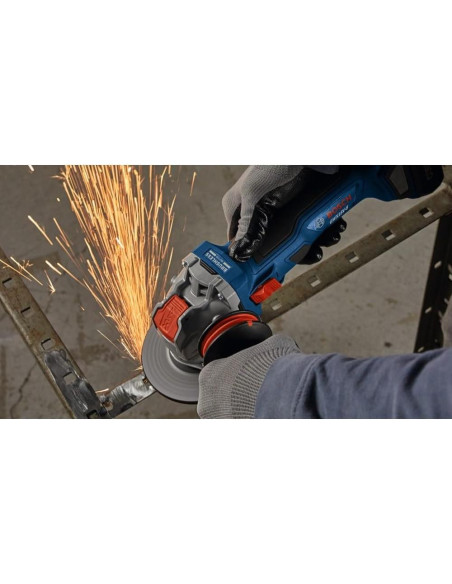 Amoladora Angular Bosch GWX18V-8N 18V X-LOCK 4.5" Sin Escobillas
