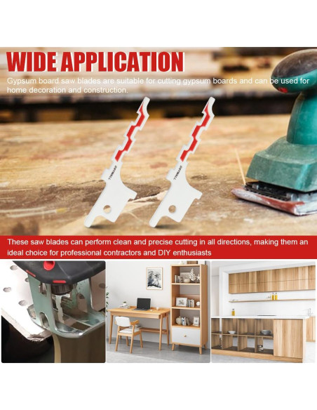 5 Hojas de Sierra Recíproca para Paneles de Yeso Milwauk-ee