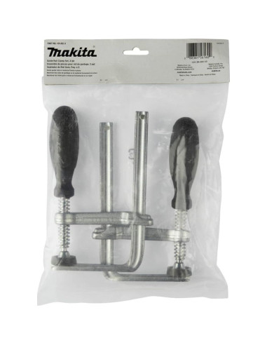 Abrazaderas de Riel Guía Makita 191J52-3, 2 Piezas