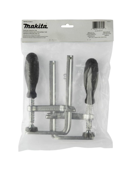 Abrazaderas de Riel Guía Makita 191J52-3, 2 Piezas