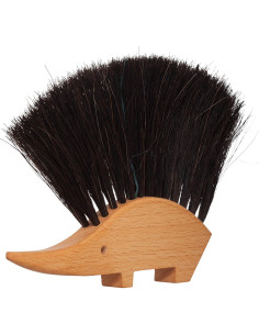 Cepillo de Mesa Erizo REDECKER - Cerdas de Caballo Natural 11.4x14cm 2