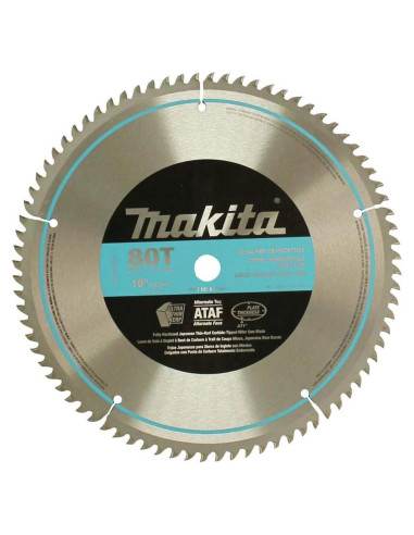 Hoja de Sierra Ingletadora Makita A-93681 10" 80 Dientes