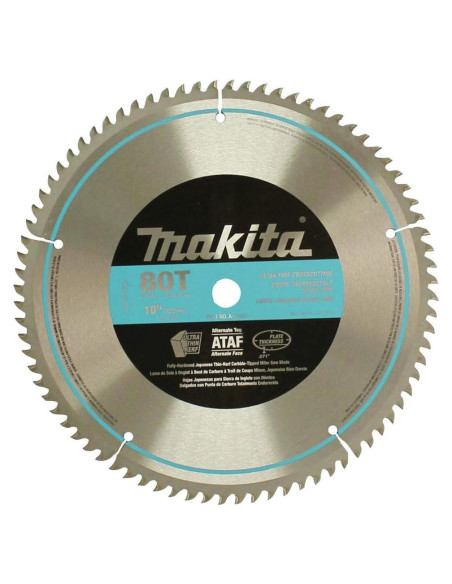 Hoja de Sierra Ingletadora Makita A-93681 10" 80 Dientes