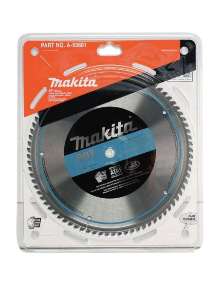 Hoja de Sierra Ingletadora Makita A-93681 10" 80 Dientes