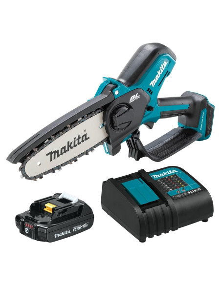 Sierra de Poda Inalámbrica Makita XCU14SR1 18V 6" Kit 2.0Ah