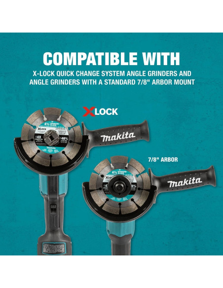 Cuchilla de Diamante Turbo Rim Makita E-07222 115mm 2pzs