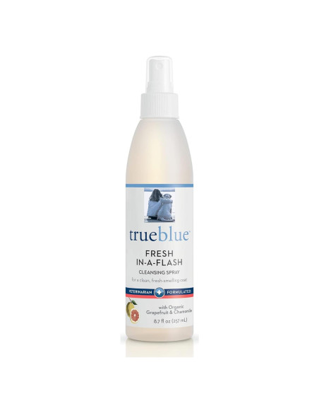 Spray Limpiador para Perros TrueBlue Pomelo y Manzanilla 256 ml