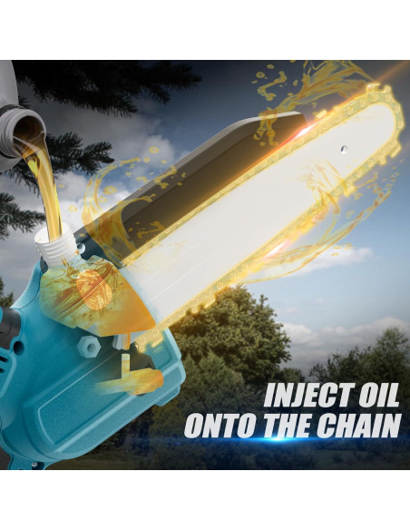 Sierra de Poste Inalámbrica LEZZYRUCK 8" Motor Sin Escobillas