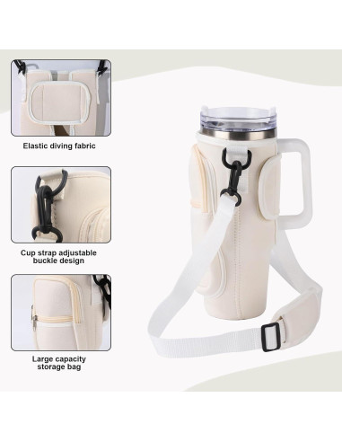 Bolsa Portabotellas de Agua Neopreno Miruchertter 24x7cm