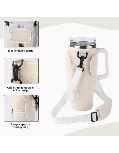 Bolsa Portabotellas de Agua Neopreno Miruchertter 24x7cm