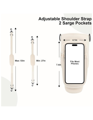 Bolsa Portabotellas de Agua Neopreno Miruchertter 24x7cm