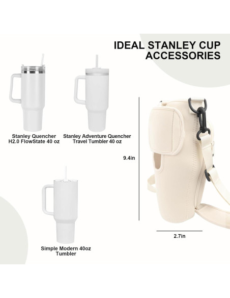 Bolsa Portabotellas de Agua Neopreno Miruchertter 24x7cm