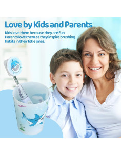 Cepillo de Dientes Infantil Lily's Home Tiburón con Temporizador 2