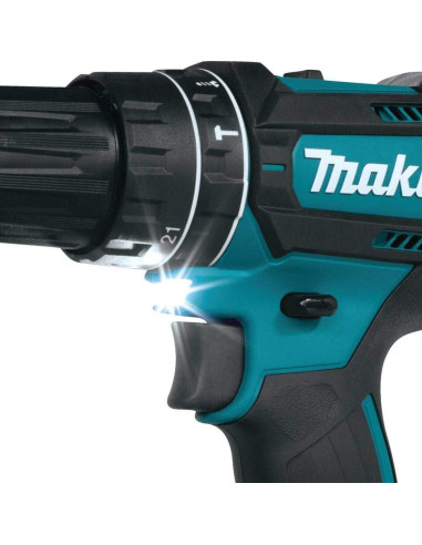 Taladro Martillo Inalámbrico Makita XPH10R 18V 2Ah 1/2"