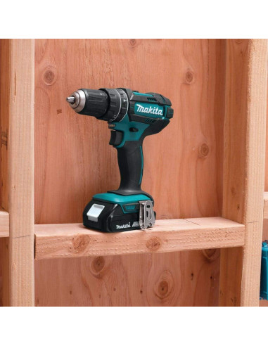 Taladro Martillo Inalámbrico Makita XPH10R 18V 2Ah 1/2"