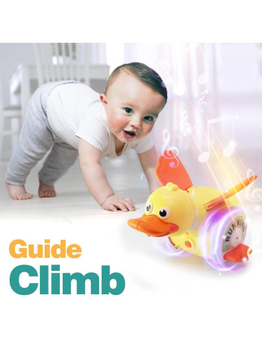 Juguete Musical para Bebés Sizobi Pato Amarillo 2 Modos