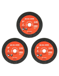 Juego de 3 Ruedas de Corte de Metal 3" Milwau-kee