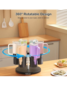 Organizador Rotatorio para Botellas Stanley Polinook PRO 6 Tazas 2