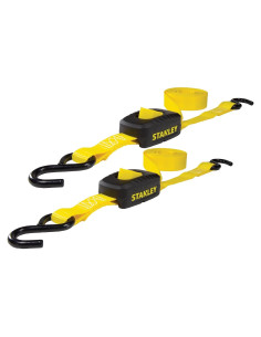 Correas de Amarre STANLEY S2001 1" x 3.05m 400kg Carga 2 Piezas