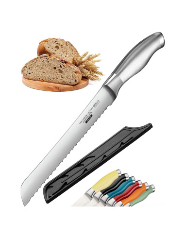 Cuchillo de Pan Serrado Orblue Acero Inoxidable 20.32 cm