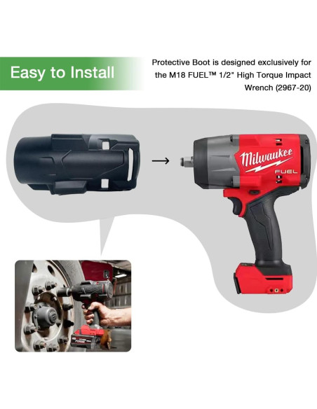 Bota Protectora Ninayu 49-16-2967 para Milwaukee M18 FUEL