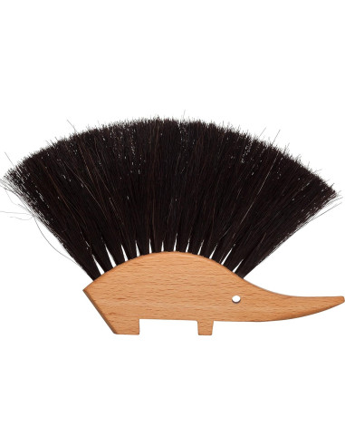 Cepillo de Mesa Erizo REDECKER - Cerdas de Caballo Natural 11.4x14cm