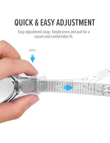 Máscara de Natación OutdoorMaster Manta - Antivaho y UV