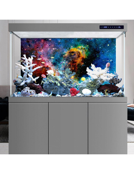 Fondo de Acuario AWERT 76x46 cm Universo Cósmico Fondo de Acuario AWERT 76x46 cm Universo Cósmico