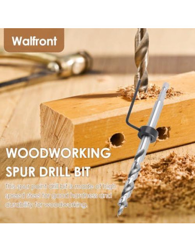 Broca Escalonada 10.16mm Walfront con Vástago Hexagonal